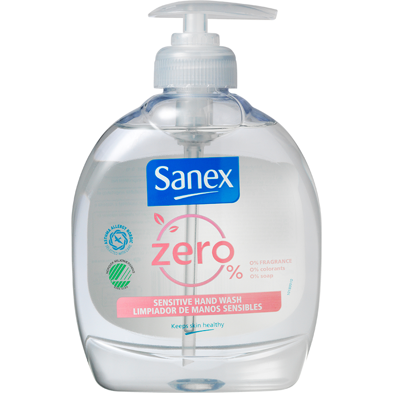 Sanex Flydende Håndsæbe Zero% (300 ml)