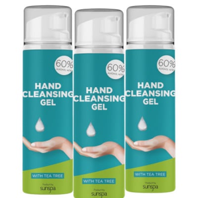 SunSpa Desinficerende Håndgel Sampak (10x50 ml)