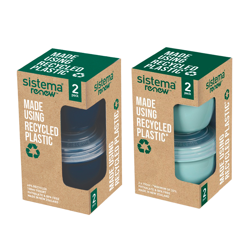 Sistema Renew Youghurt 2 Pack Ass. Farver (150 ml)