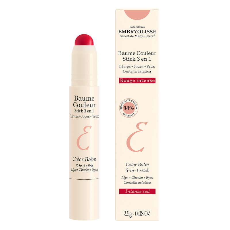 Embryolisse Color Balm 3-In-1 Stick Intense Red 2,5G (2,5 g)
