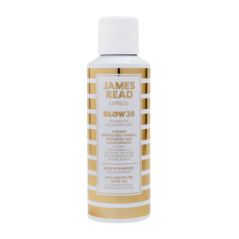 James Read GLOW 20 Express Tan Mousse Body (200 ml)
