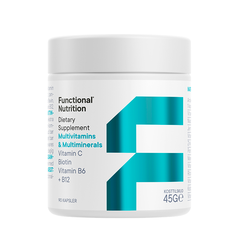 functional Images High Quality Grahic Køb Functional Nutrition Multivitamin (90 kap) | Gratis fragt på Helsebixen