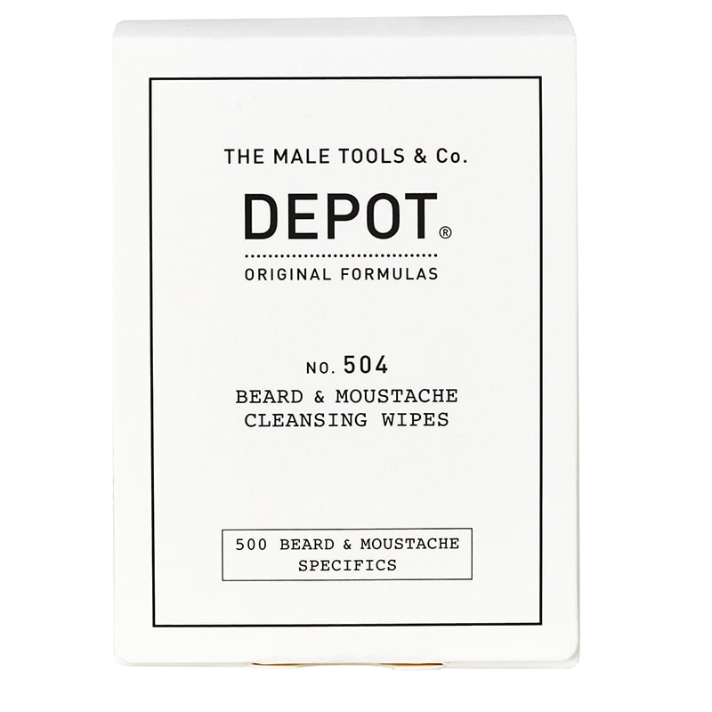 Depot No. 504 Beard Cleansing Wipes 12 stk.