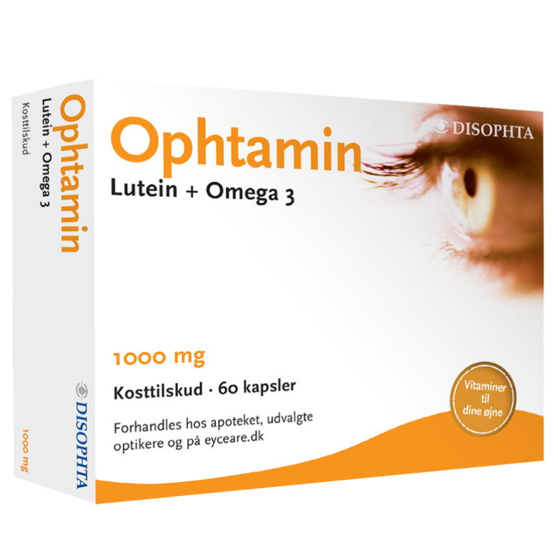 Ophtamin Lutein + Omega 3 (60 kaps)