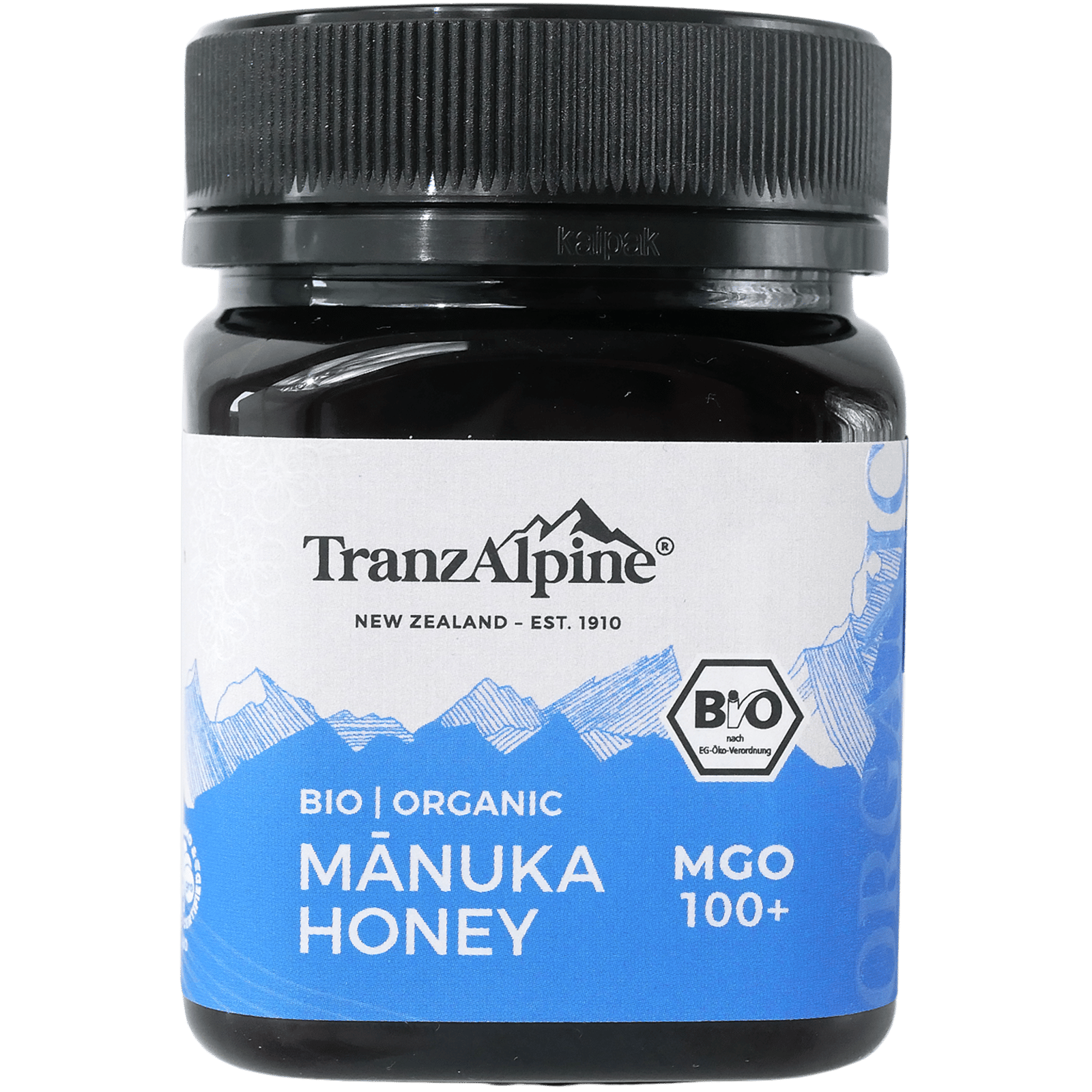 TranzAlpine Manuka Honning MGO 100+ Ø (250 g)