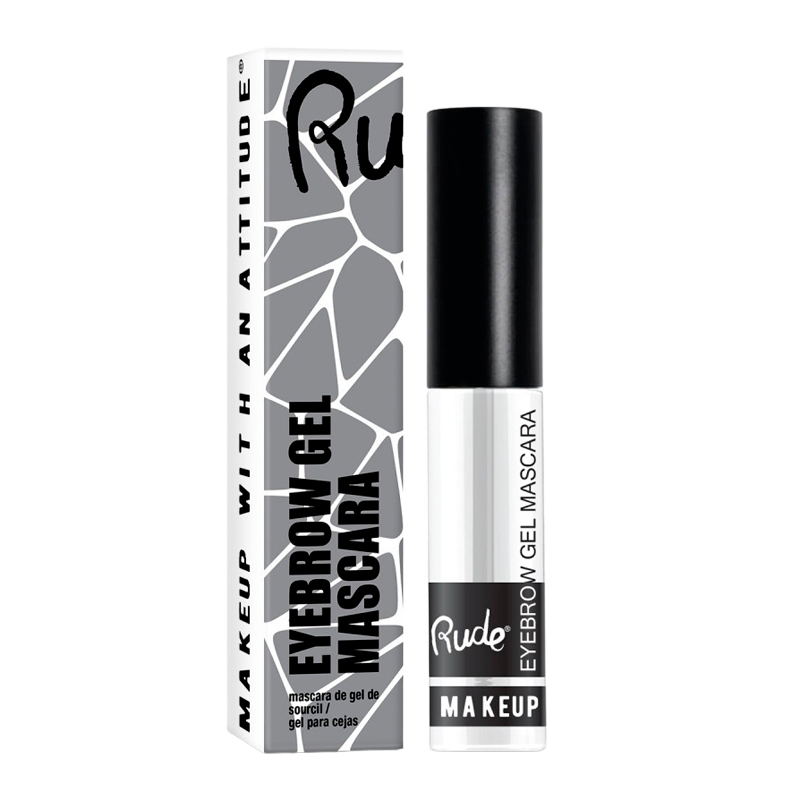 RUDE Cosmetics Eyebrow Gel Mascara Clear (1 stk)