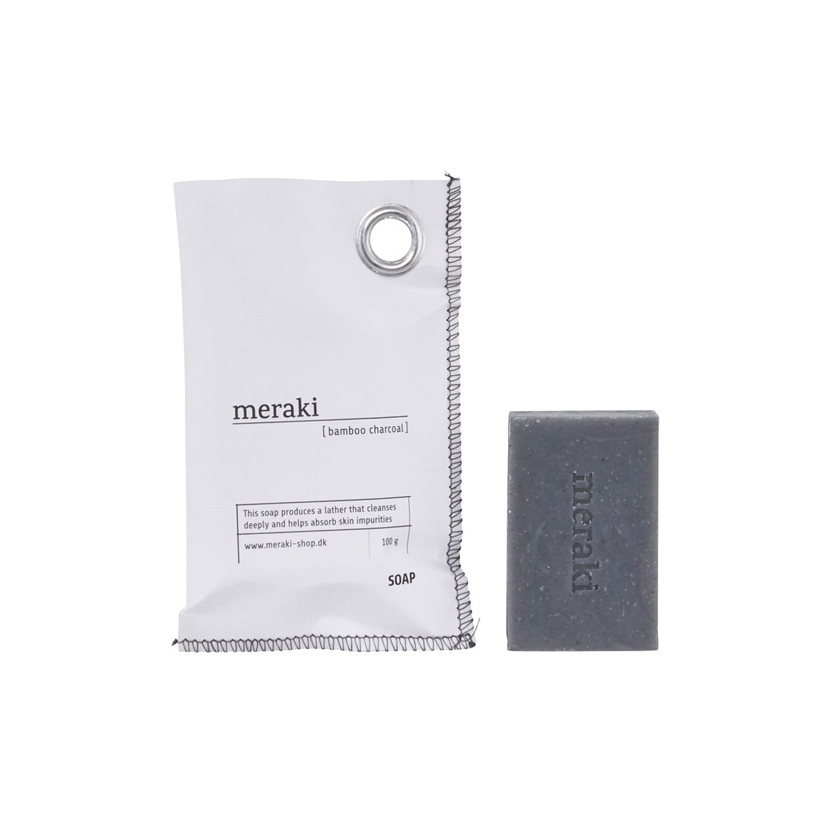 Meraki Soap  Bamboo Charcoal (100 g)