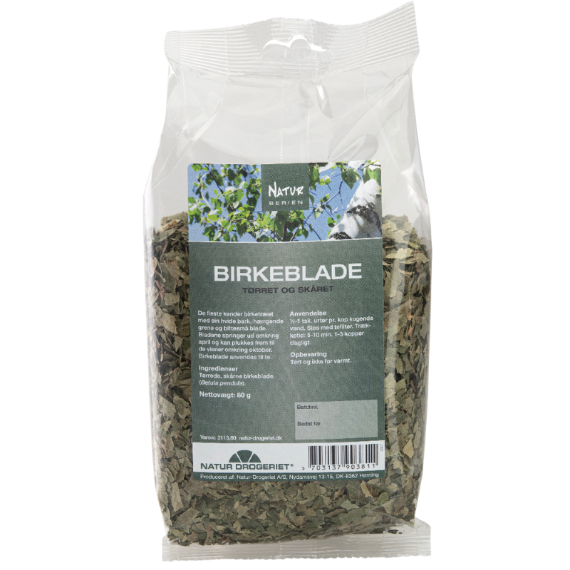 Natur Drogeriet Tørrede Birkeblade (80 g)