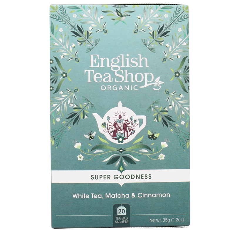 English Tea Shop White Tea, Matcha & Cinnamon Ø (20 breve)