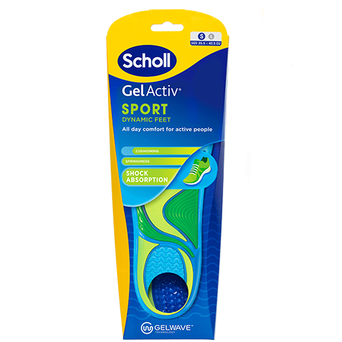 Scholl Gel Activ Insole Sport (S) (1 sæt)