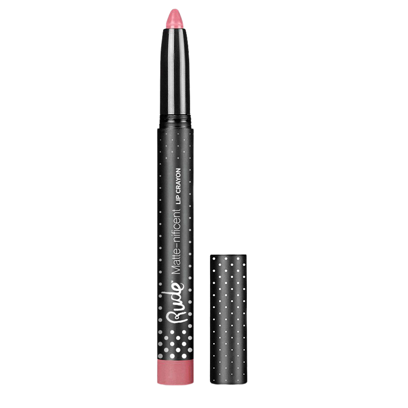 RUDE Cosmetics Matte-nificent Lip Crayon Bare (1 stk)