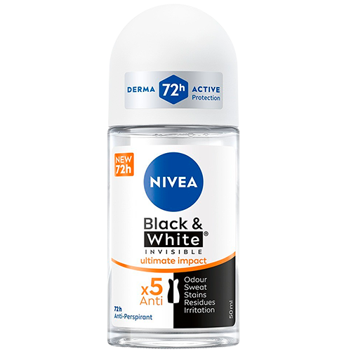 Nivea Black & White Ultimate Protect Female Roll On (50 ml)