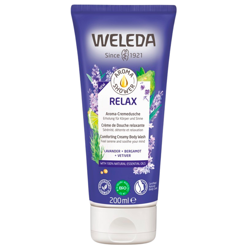 Weleda Aroma Shower Relax Creamy Body Wash (200 ml)