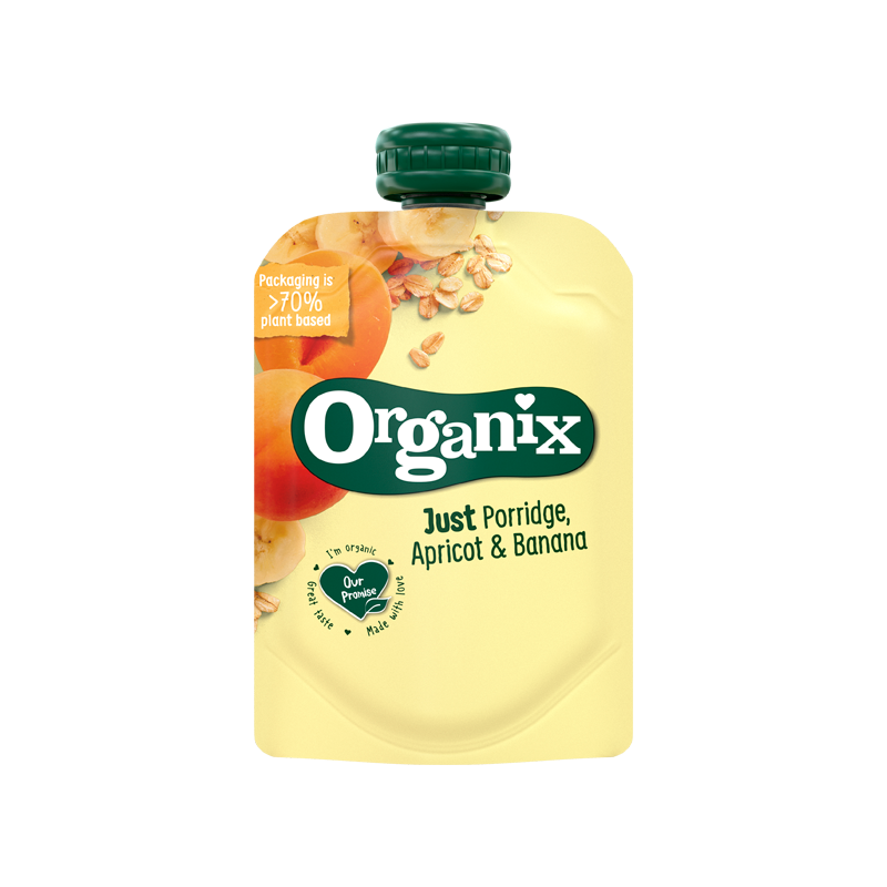 Organix Babymos m. Havre/Abrikos/Banan Ø (100 g)