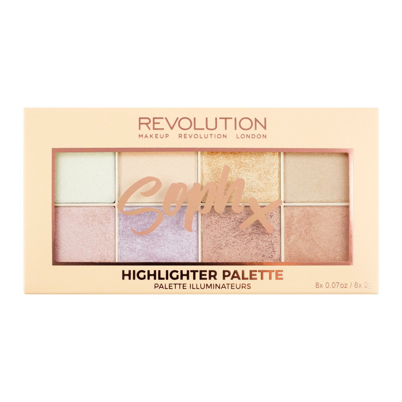 Makeup RevolutionXSoph Highlighter Palette (13 g)