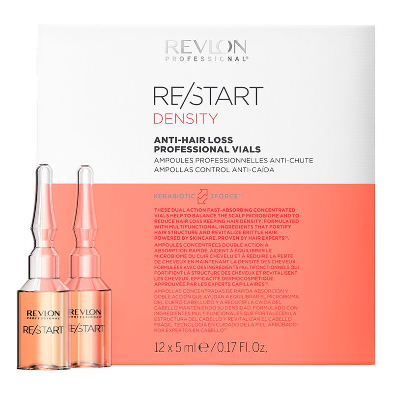 Revlon Professional Restart Density Anti Hair Loss Vials (12 x 5 ml)