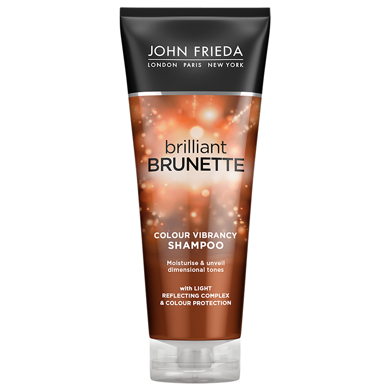 John Frieda Brilliant Brunette Color Vibrancy Shampoo (250 ml)
