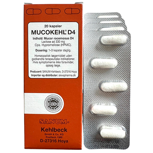 SANUM Mucokehl D4 (30 kaps)