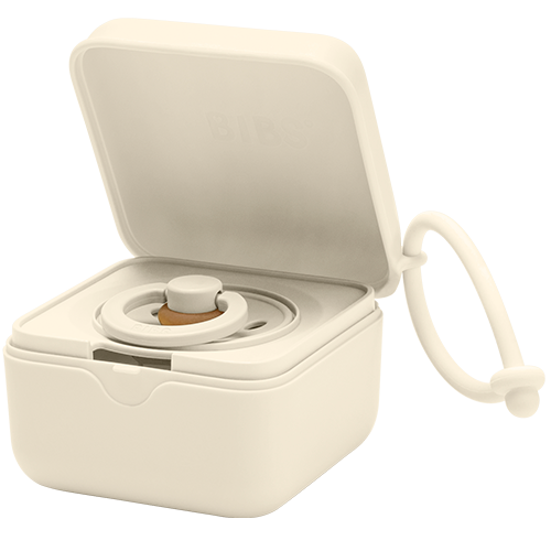 Bibs Pacifier Box Ivory (1 stk)