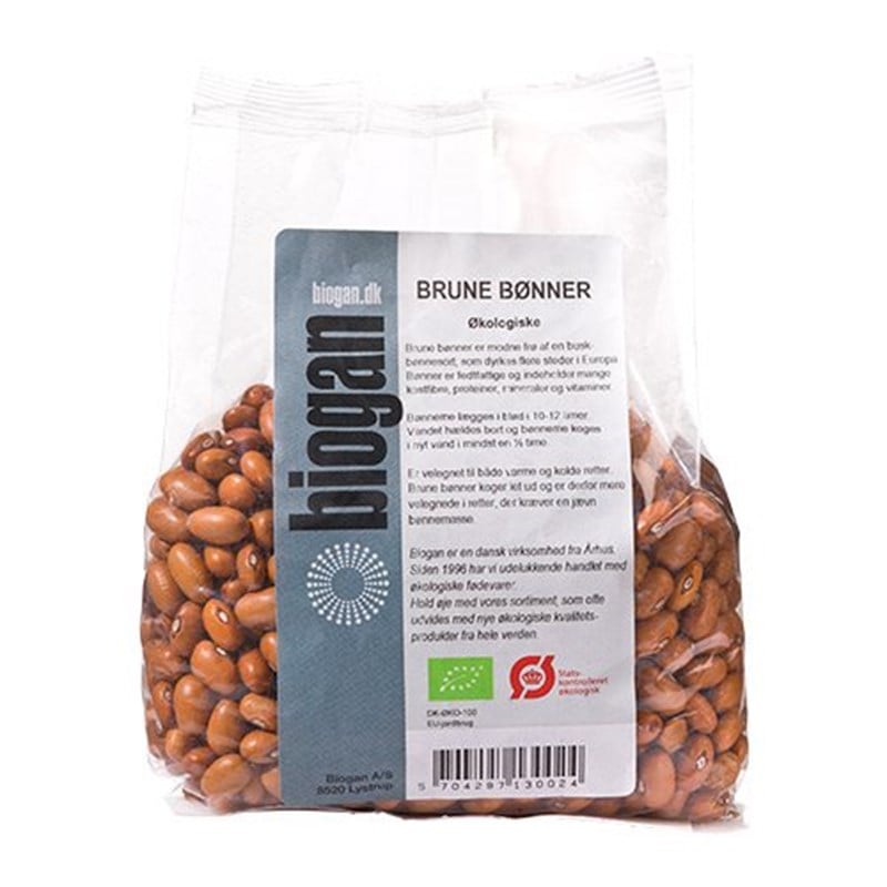 Biogan Brune Bønner Ø (500 g)