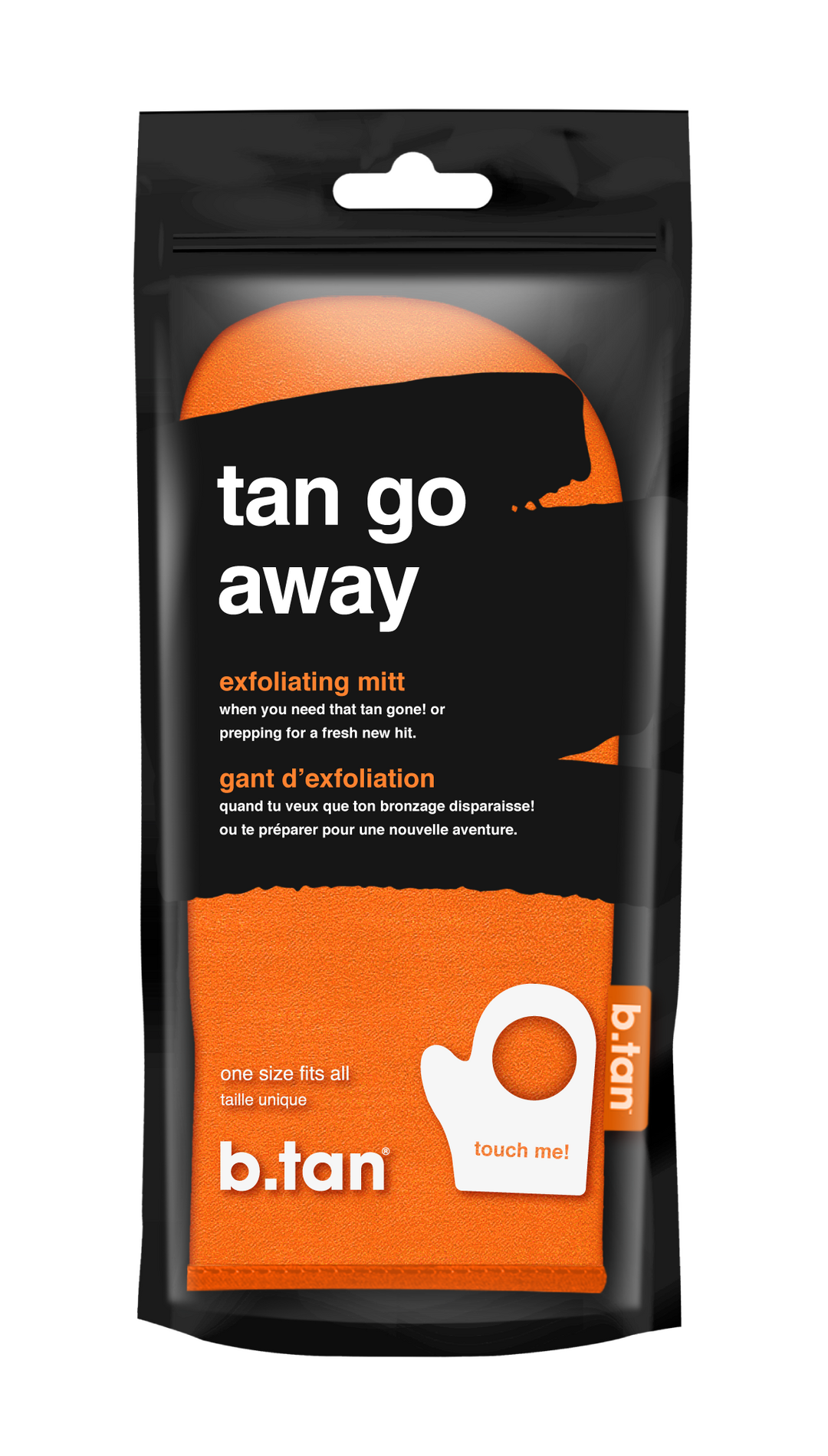 Tan Go Away Exfoliating Mitt (1 stk)