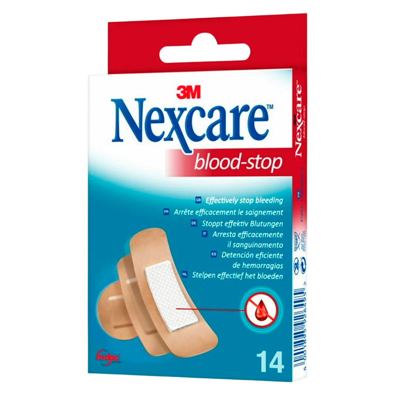 Nexcare Blood-Stop Plastre (14 stk)