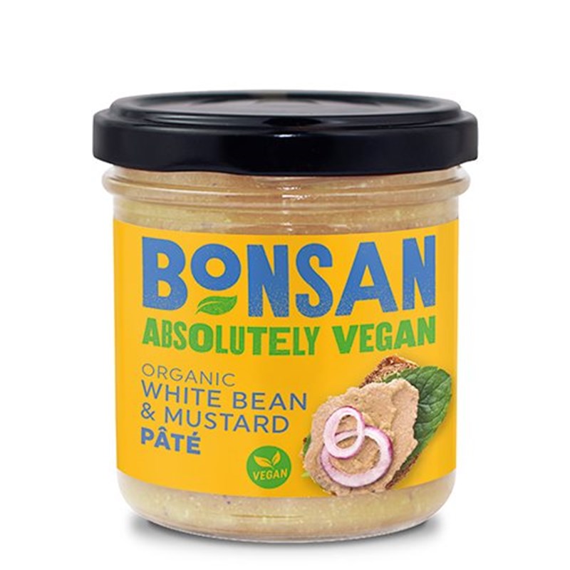 Bonsan Paté Hvid Bønne/Sennep Ø (140 g)