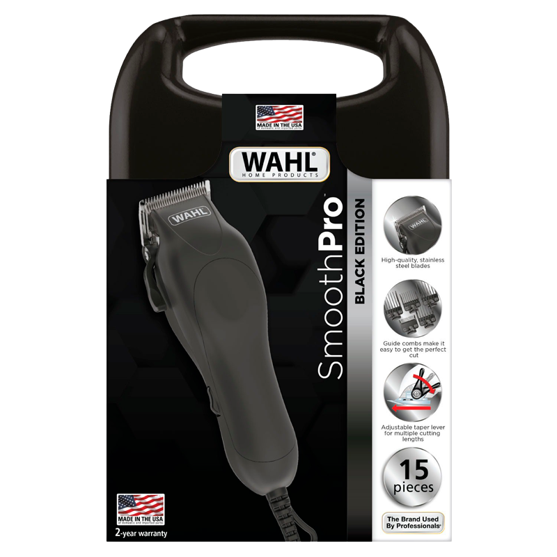 Wahl Black Edition Ledningsbaseret Hårklipper Smooth Pro (1 stk)