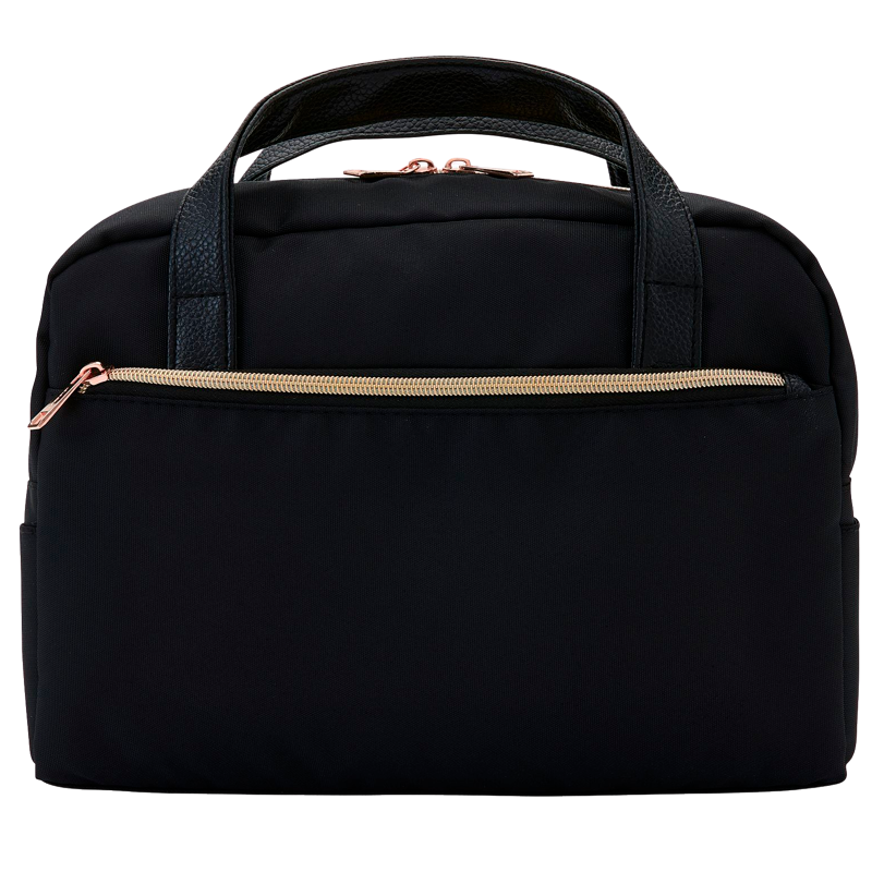 Voyage Lexi Large Toiletry Bag Black Nylon (30x22x10 cm)