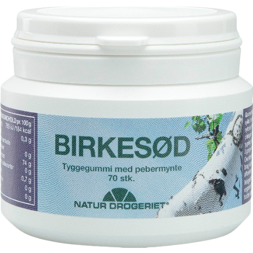 Tyggegummi med Birkesød