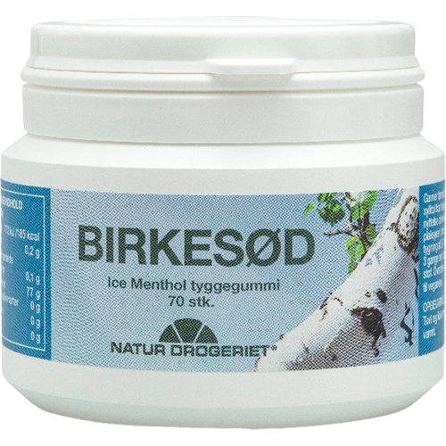 Natur-Drogeriet Birkesød Tyggegummi med Menthol