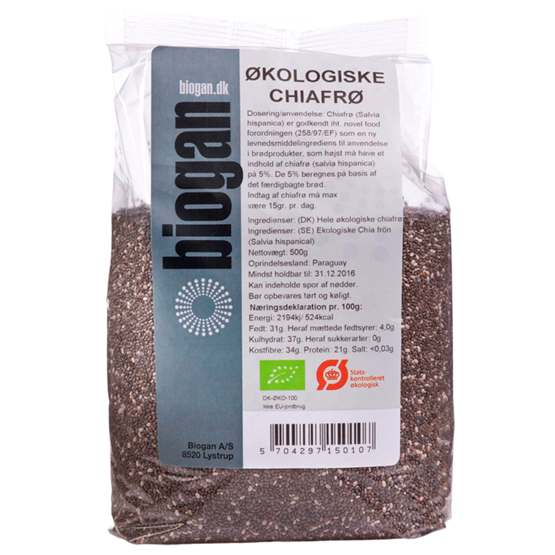 Biogan Chiafrø Ø 500 g
