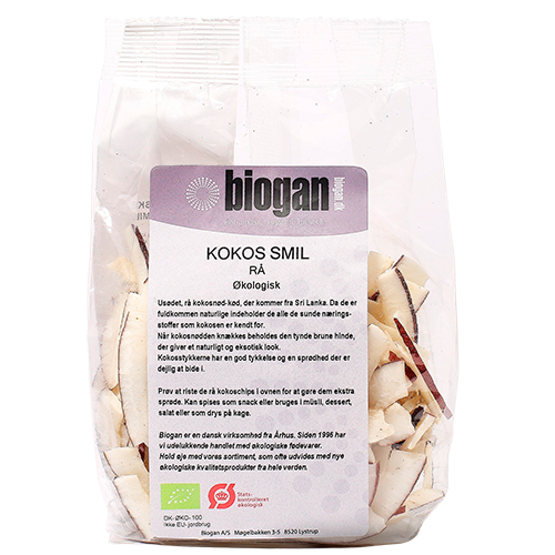 Biogan Kokos Smil Rå Ø (175 g)