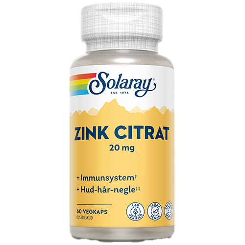Bio-Citrate Zink (60 tabletter)