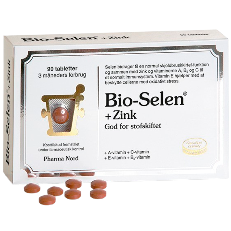 Bio-Selen+Zink (90 tabletter)