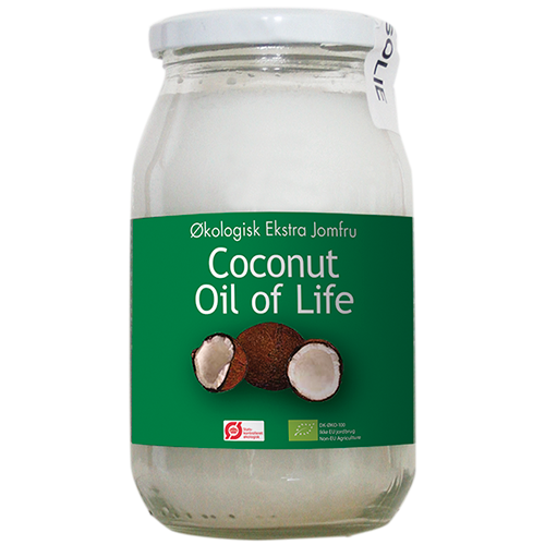 Oil of Life Kokosolie Ren Jomfru Ø 500 ml