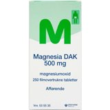 Magnesia DAK 500 mg (250 tabl)
