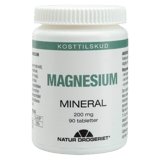 Natur Drogeriet Magnesium 200 mg (90 tab)
