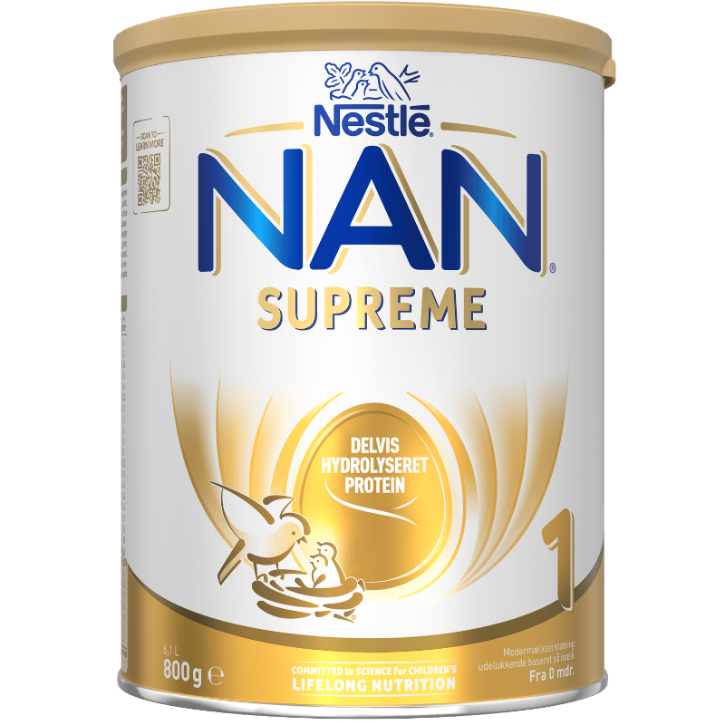 NAN Supreme 1 Modermælkserstatning - Fra 0 mdr. (800 g)