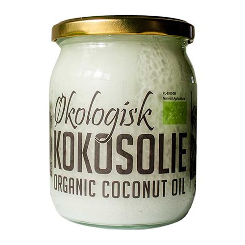 Kokosolie koldpresset jomfru Ø (500 ml)