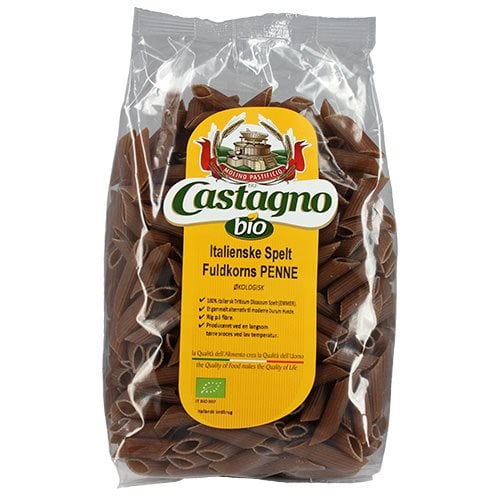 Castagno Spelt Fuldkorns Penne/Rør Ø (500 g)