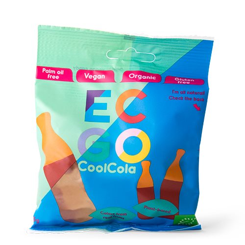 EC:GO Vingummi Cool Cola Ø (75 g)