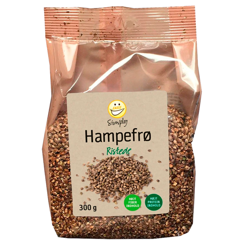 EASIS Ristet Hampfrø (300 g)