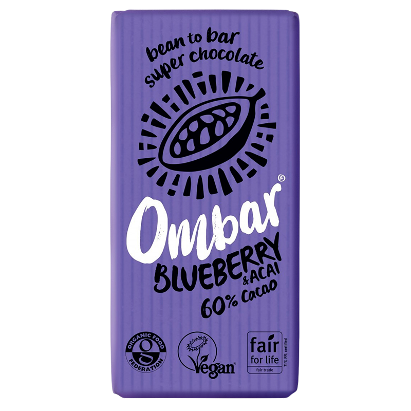 Bar Acai og Blåbær Ombar É (35 gr)