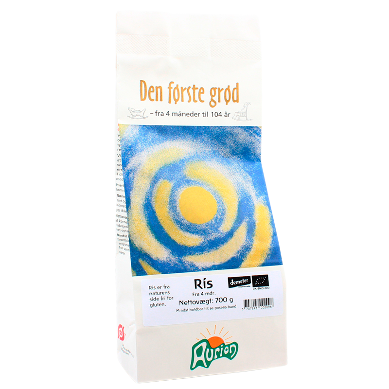Aurion Den Første Grød - Ris Glutenfri Ø (700 g)
