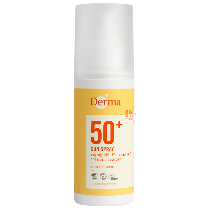 UDSALG Derma Solspray SPF50 (150 ml) køb billig