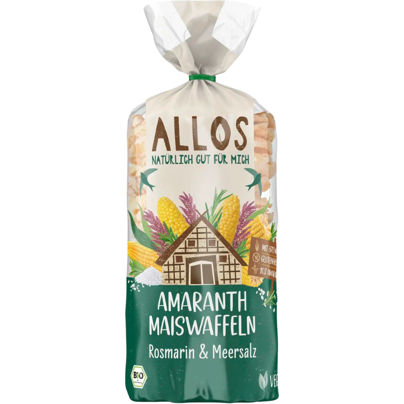 Allos Majsgaletter Rosmarin & Havsalt Ø (100 g)