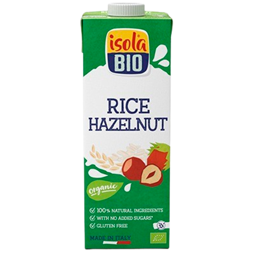 Isola Bio Risdrik Med Hasselnød É (1 L)