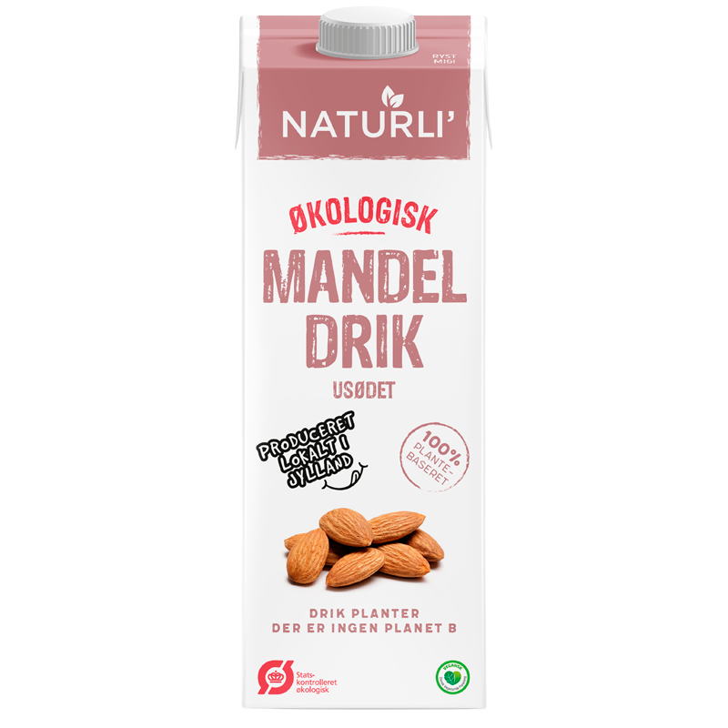 Naturli' Mandeldrik Usødet (1 L)