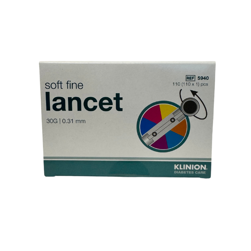 Klinion Softfine Lancet, Steril, 30G (110 stk)